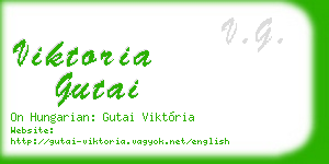 viktoria gutai business card